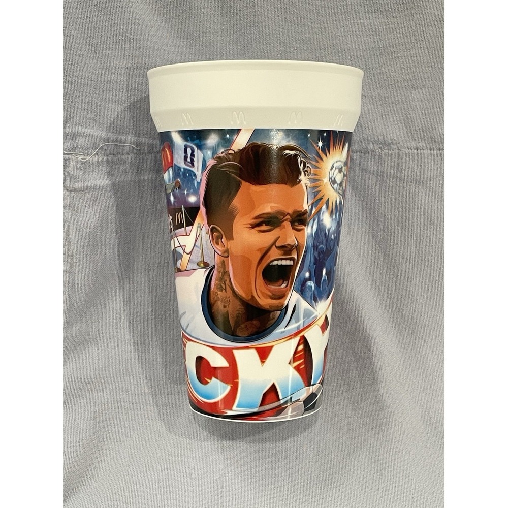 NEW Unused McDonald's FIFA Adult Happy Meal World Cup - David Beckham